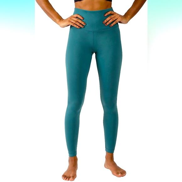 90 Degree By Reflex Pants - 90 Degree by Reflex High Waist Tummy Control Power Flex Yoga Leggings Size Large